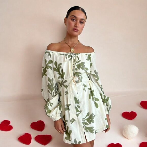 NWT MON RENN COMPOSE MINI DRESS - Picture 4 of 6